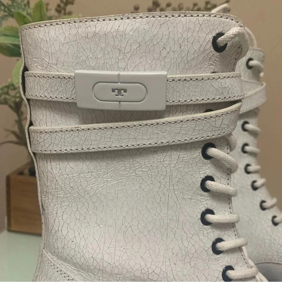 Tory Burch T Hardware Combat Boot - Picture 3 of 14